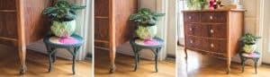 suede textured paint makeover