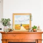 decorating a mantel