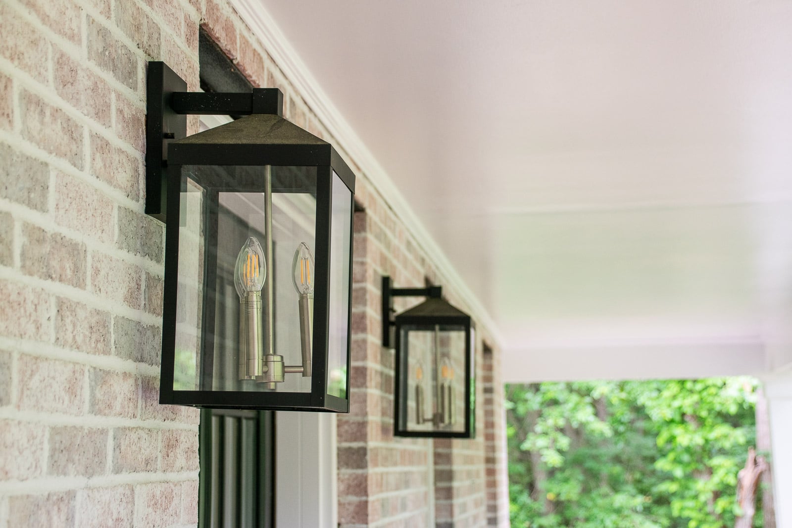 changes to new exterior lights