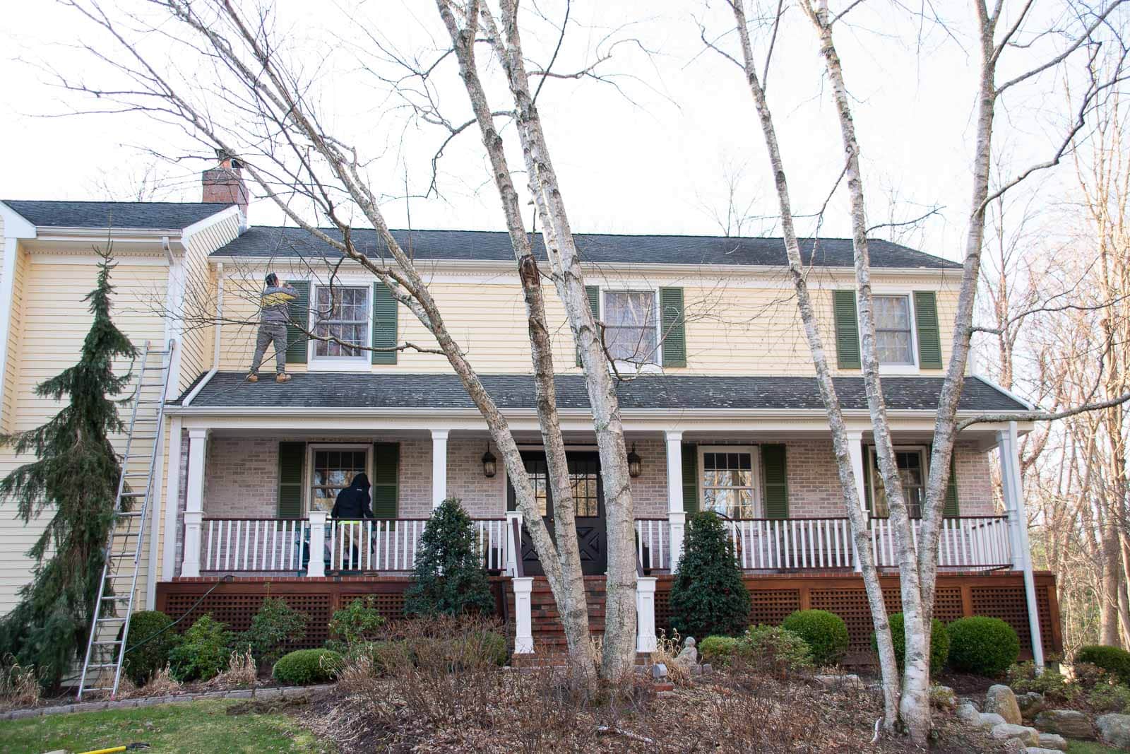 house exterior before