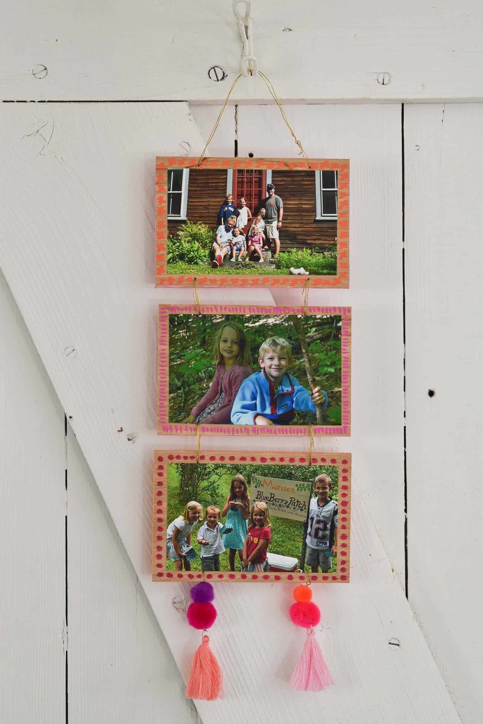 boho vacation photo craft
