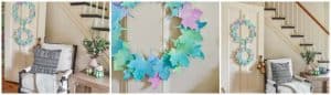 Fall Watercolor Leaf Wreath